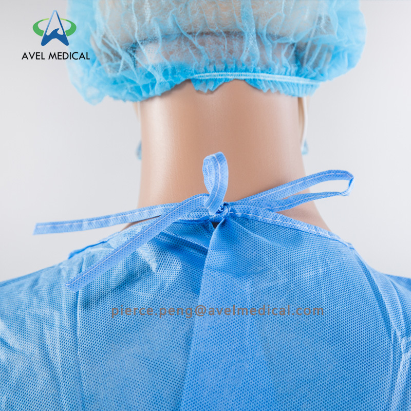 Disposable Sterile Nonwoven SMS Surgical Gown