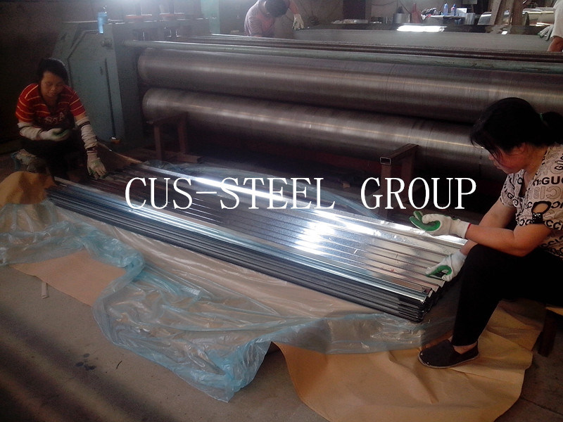 Zero Spangle Shine Galvanized Metal Roofing Plate/Corrugated Gi Roofing Sheet