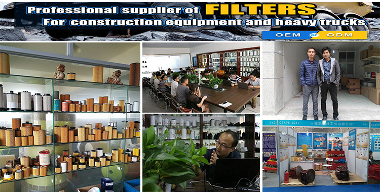 Auto Fuel Filter Element/ Hydraulic Oil Filter for Komatsu Parts
