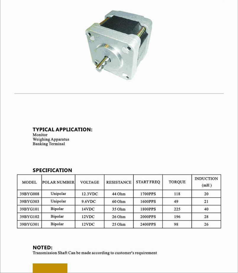NEMA 23 AC Gear 1700-2400 PPS Stepper Electric Servo Motor for Valve Controller/Embroidery Machine