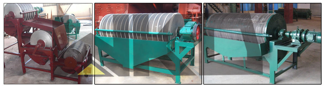 High Intensity Dry Roll Type Permanent Magnetic Separator for Iron-Removing