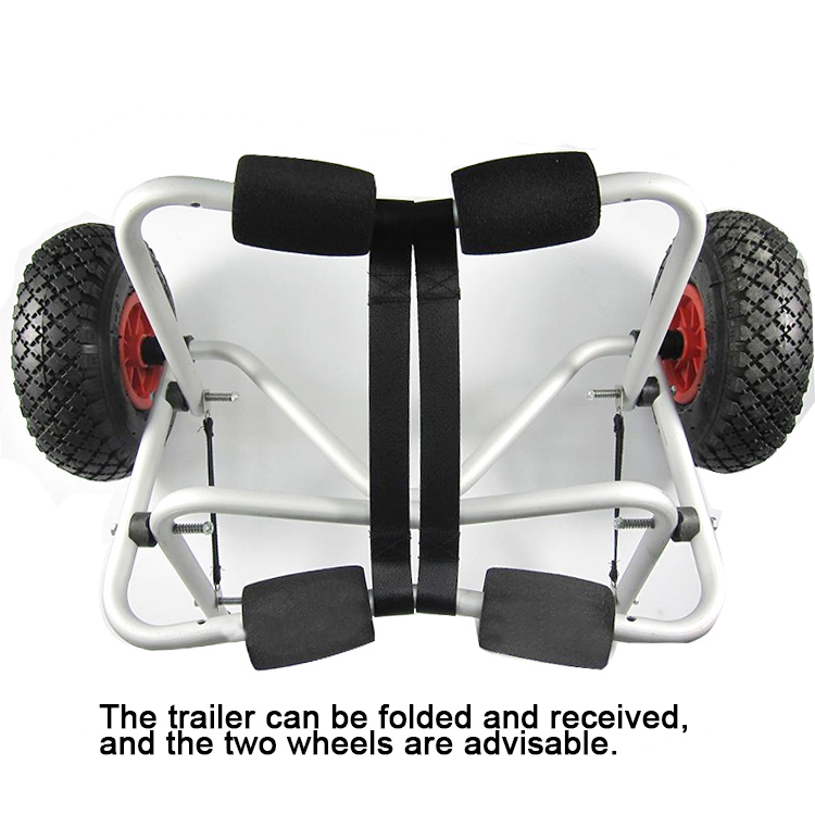 Foldable Kayak Collapsible Canoe Wheel Car Boat Carrier Beach Trolley