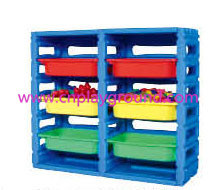 High Quality Children Furniture Preschool Plastic Storage for Sale (HB-04002)