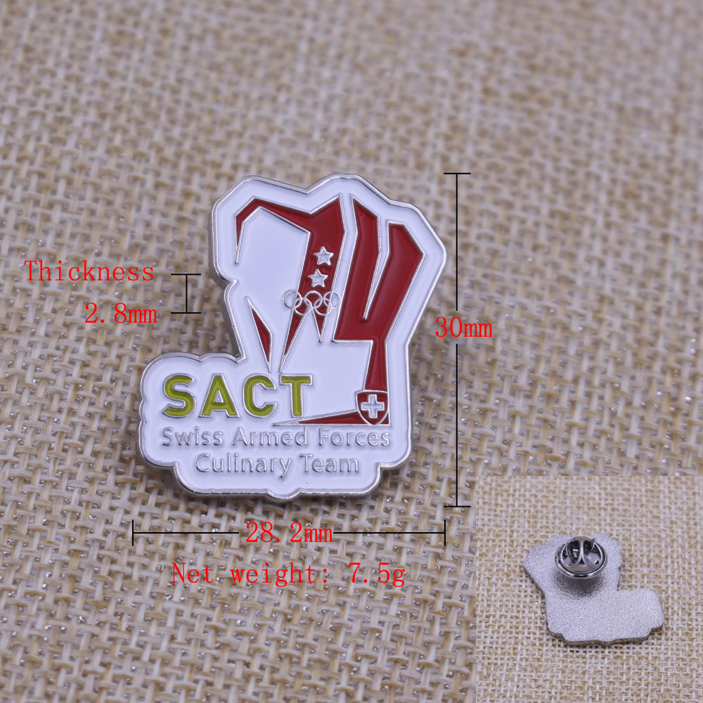 2016 Custom Your Fruit Lapel Pin Badge in Metal