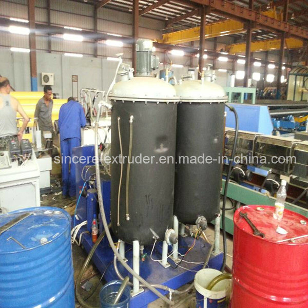 China Rigid Polyurethane Forming Machine for PE Insulation Pipe Machine