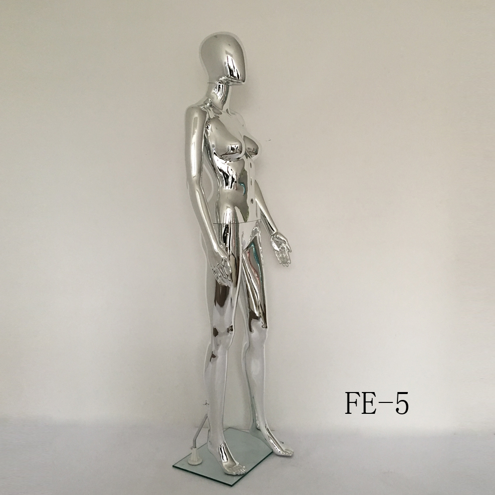 Factory Wholesale Chrome Sliver Golden PP Female Model