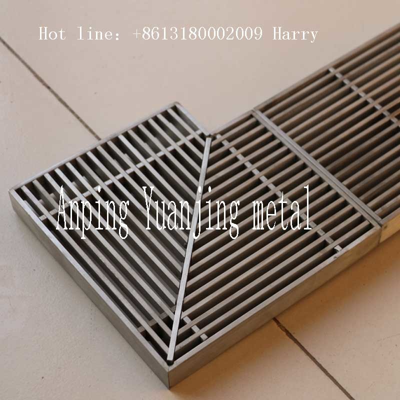 Stainless Steel Bathroom Shower Linear/Floor Drain