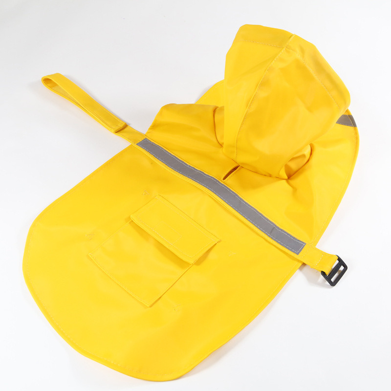 High Quality Dog Clothes Polyester Transparent Non-Toxic Pet Raincoat