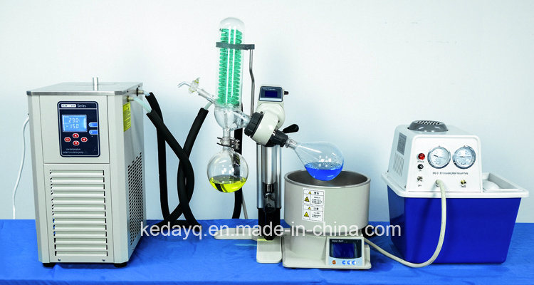 1~2 Liter Lab Rotovap/Rotary Evaporator/Evaporation Apparatus for Gentle Removal of Solvents