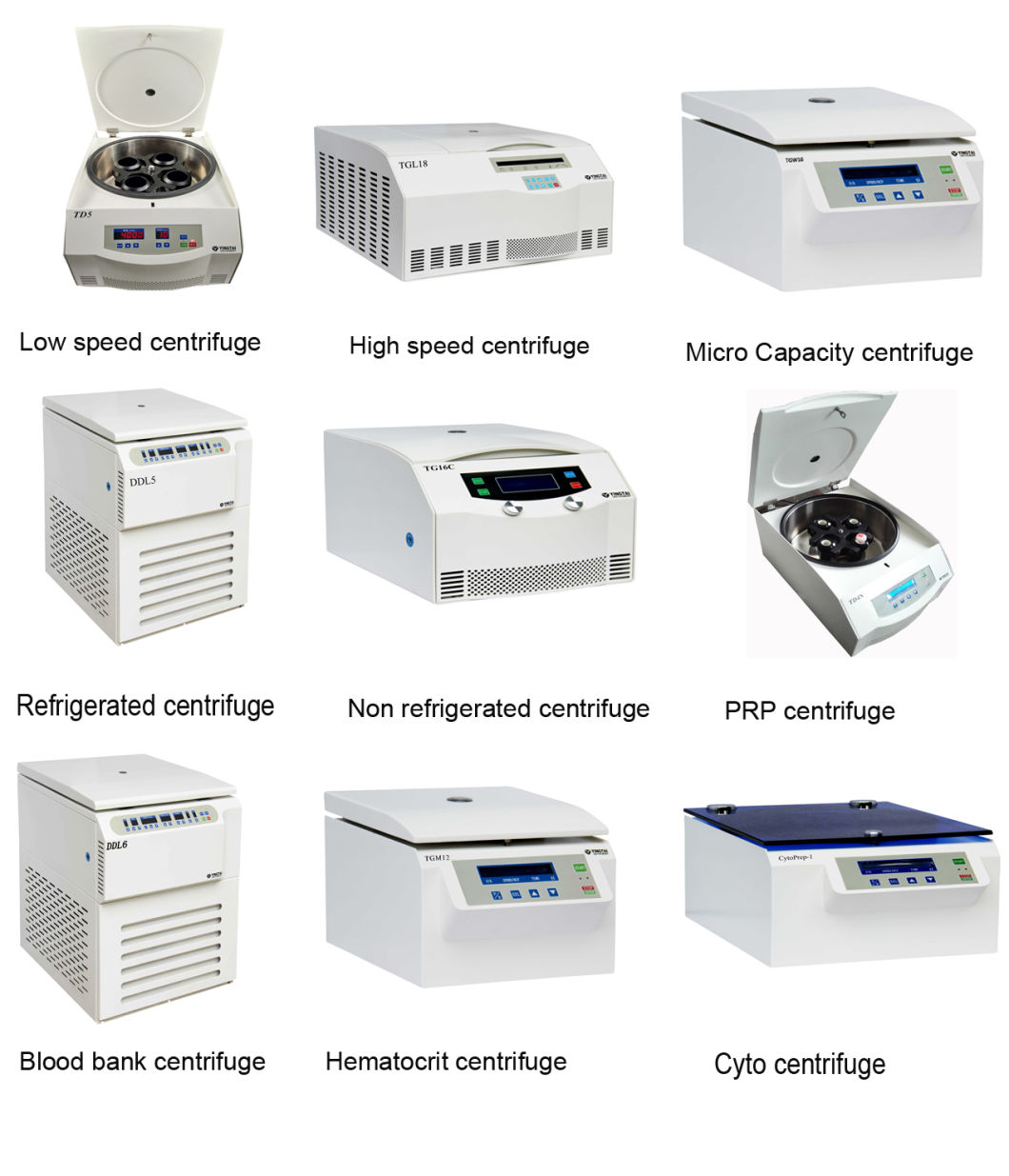 10000rpm Large Capacity Floor Type High Speed Refrigerated Centrifuge