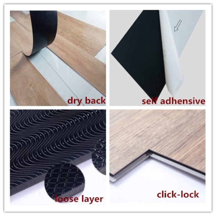 Latest 100% Waterproof and Rubber Resistant PVC Vinyl Floor