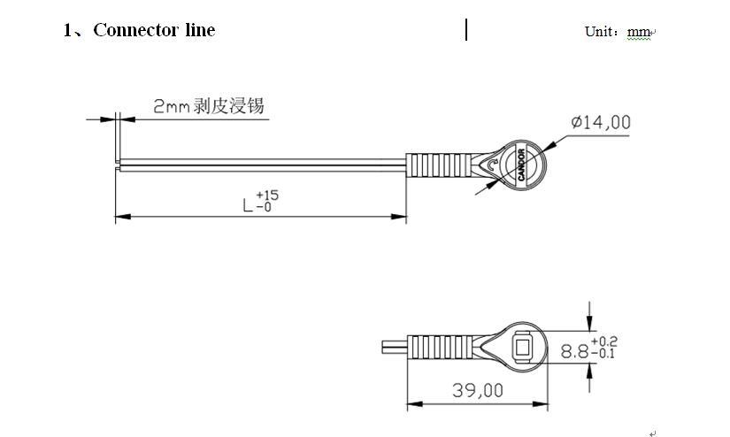 Store and Supermarket Connector The LED Shelf Light Track Adapter Power