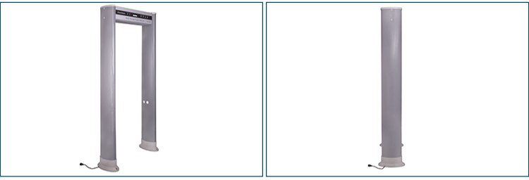Elliptic Column Door Frame Security Walk Through Metal Detector