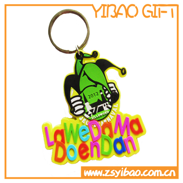 Colourful Design PVC Keychain for Promotional Gift