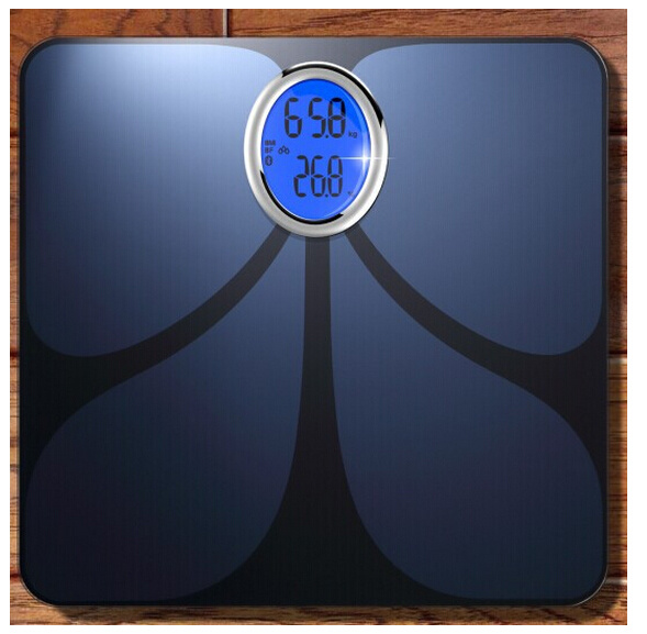 New Arrival Bluetooth 4.0 Tempered Glass Digital Health Body Scale
