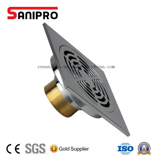 Sanipro Bathroom and Kitchen High Quality Brass Floor Drain Strainer