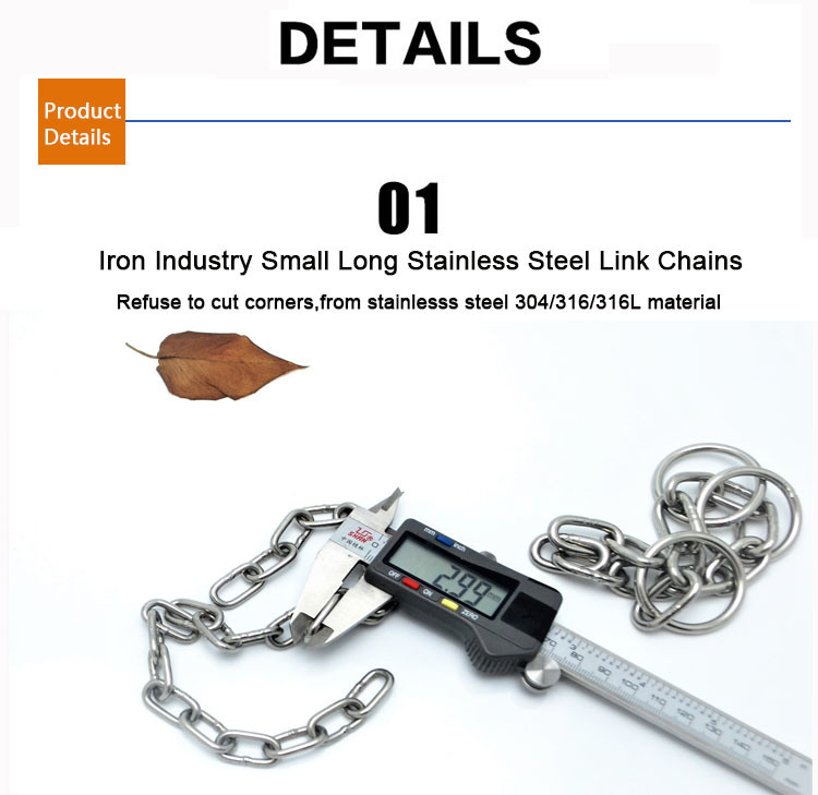 304/316 Stainless Steel Link Chain, Stainless Steel Anchor Chains