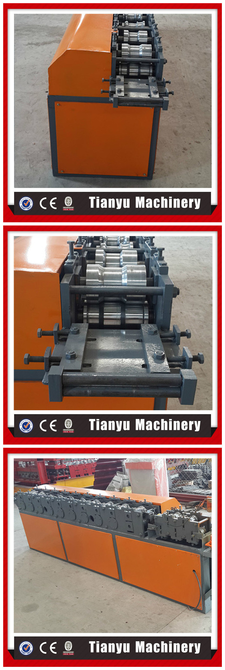 Shutter Door Panel Cold Roll Forming Machine with High Quality