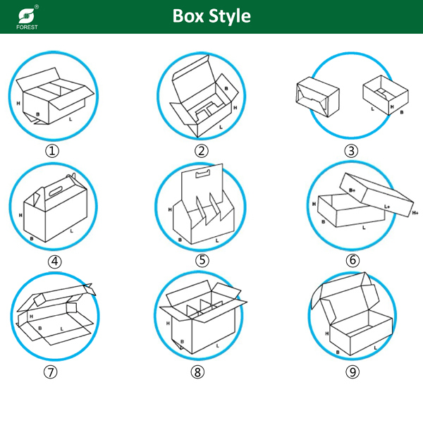 Ecofriendly Custom Design Corrugated Shipping Box