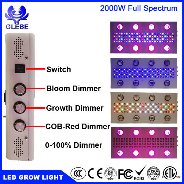 Grow Light Bulbs for Indoor Plants Dimmable LED Grow Light