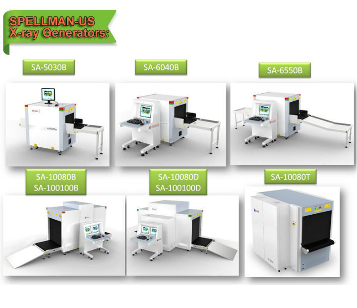 Security X ray Baggage Scanner and X-ray Hand Bag Inspection Equipment SA6550