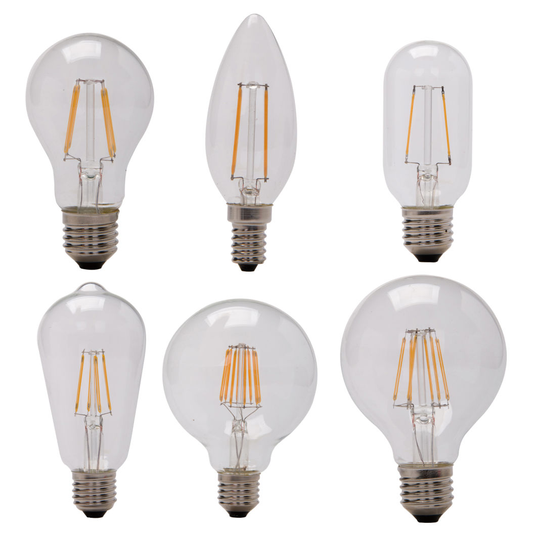 G45 4W Filament Dimmable LED Light Bulbs