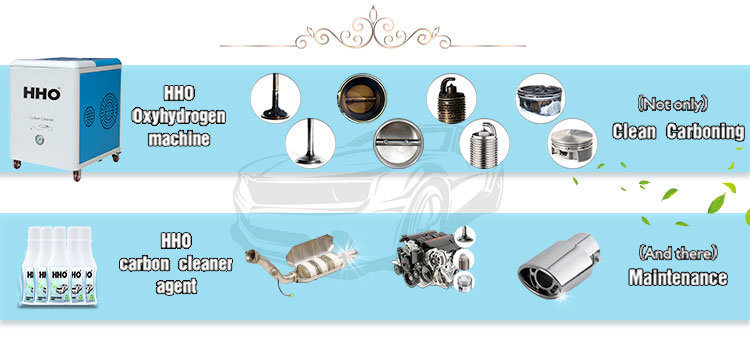 Hho Carbon Cleaning Machine Engine Parts Cleaning System