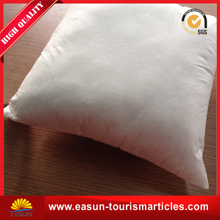 Standard Size White Duck Down Pillow for Hotel Pillow Aviation