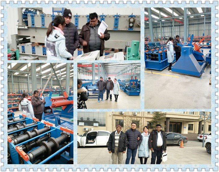 Metal Floor Deck Sheet Roll Forming Machine