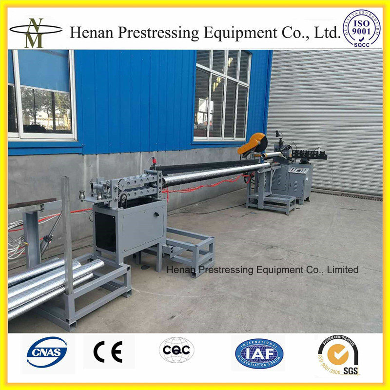 Post Tension Corrugated Galvanzed Pipe Forming Machine