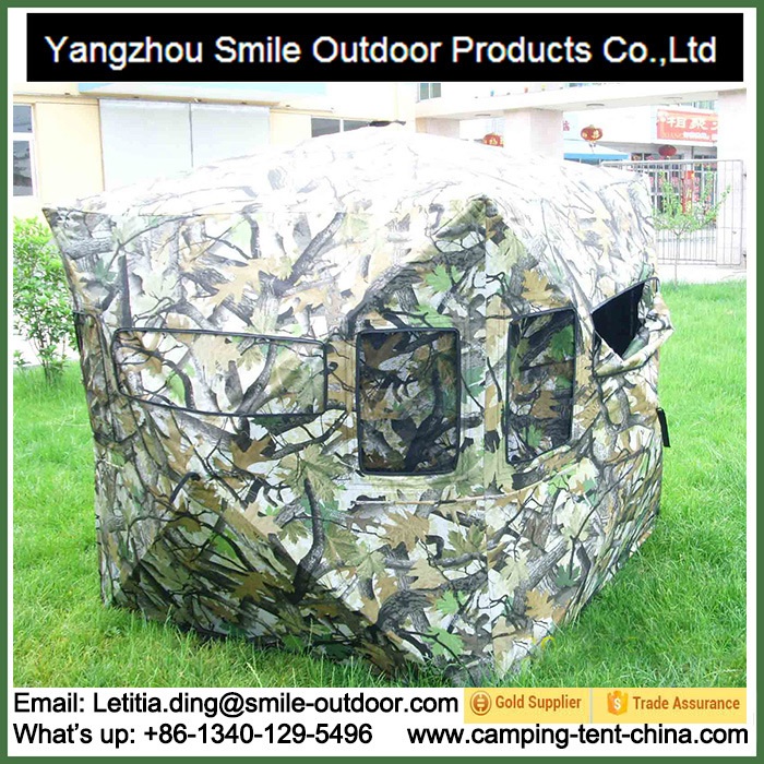 Auto Outdoor Canopy Black Background Pop up Blind Hunting Tent