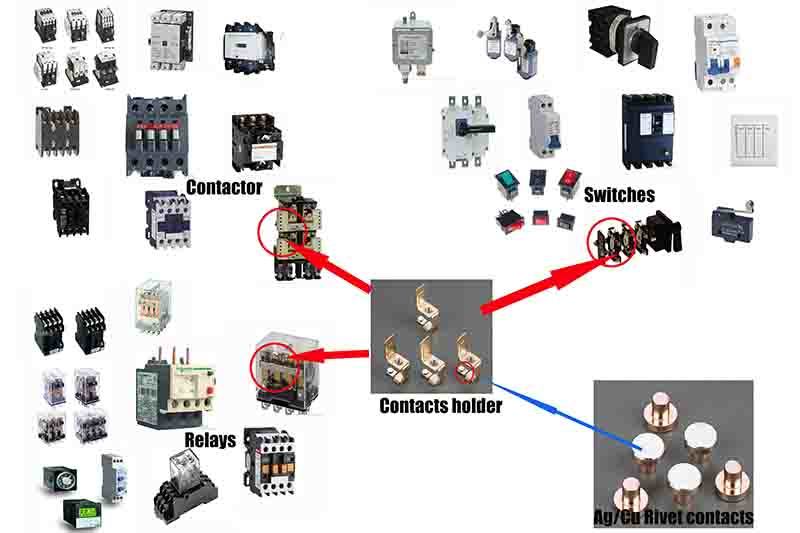 High Quality Electrical Contact Component for Relay