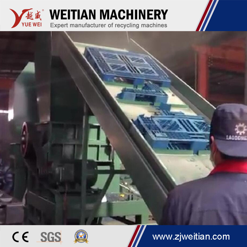 Waste Plastic Tray Grinder & Pallet Grinder