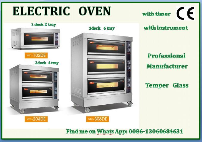 High Quality Baking Machine Commercial Gas Hot-Air Convection Oven with Ce