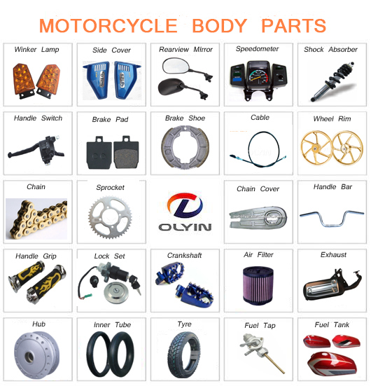 Motorcycle Spare Parts, Dio50 Motorcycle Brake Shoe for Motor Body Parts