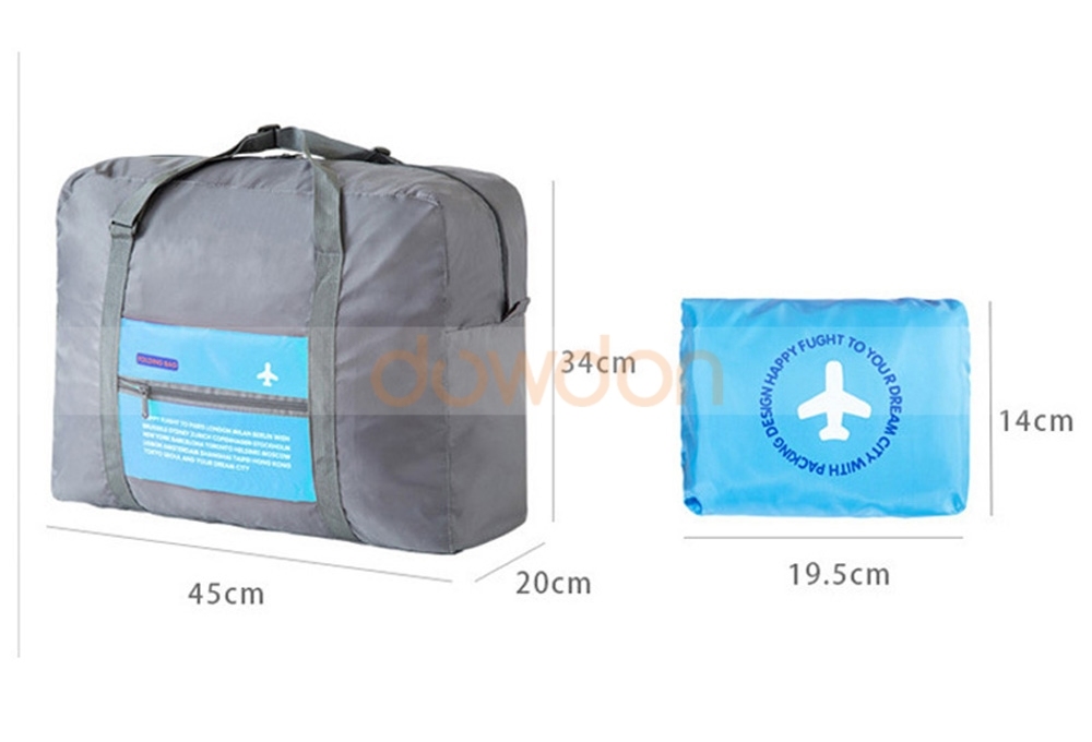 Foldable Travel Bag Portable Luggage Bag Waterproof Large Capacity Lightweight Duffel Bag