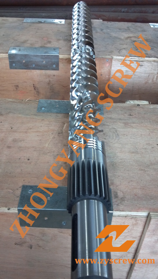 PP PE Flat Film Extrusion Single Screw Barrel