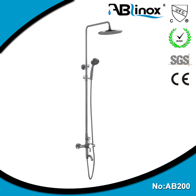 Wall Hanging Rain Shower Mixer with Hand Shower / Bathroom Shower