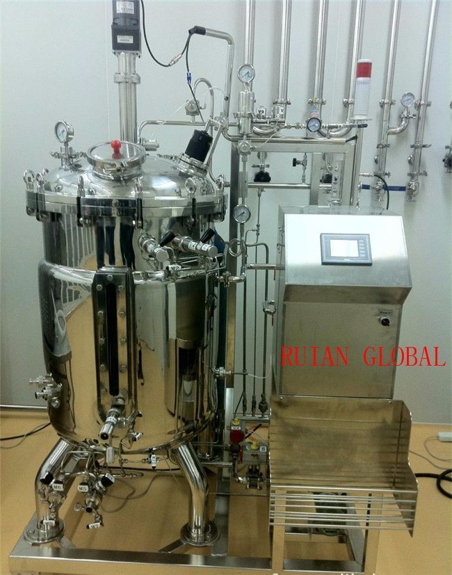 Stainless Steel Biological Pilot Fermenter Tank for Bacterial Yeast Beer Yogurt