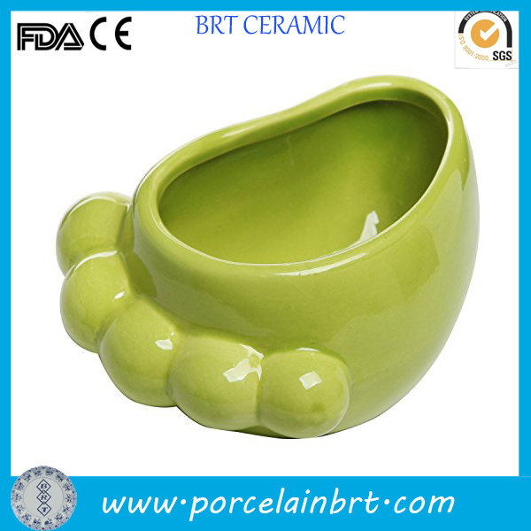 Novelty Feet Shaped Storage Ceramic Food Jar