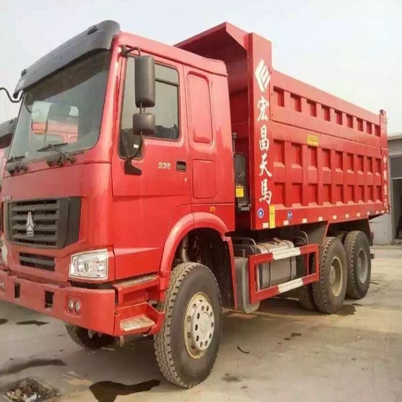 Heavy Cargo Construction Truck 20-30tons 375HP Used HOWO Truck