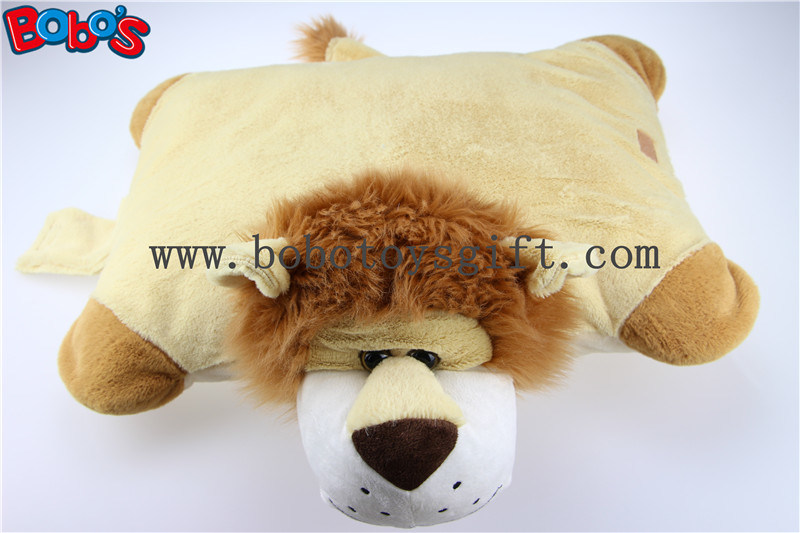 Pillow Decorative Pillows in Plush Stuffed Lion Toy Shape