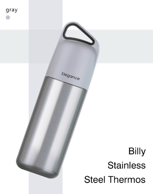 Double Wall Insulated 350ml Stainless Steel Thermos Water Cup Bottle