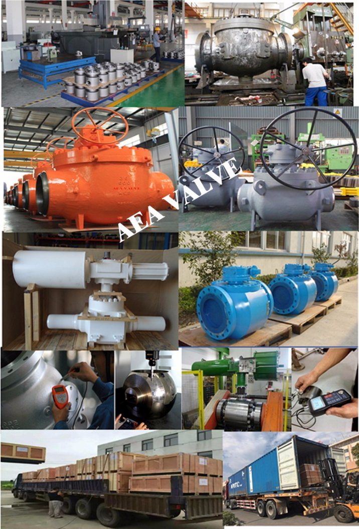 Chinese Top Entry Trunnion Mounted Ball Valve Manufacturer