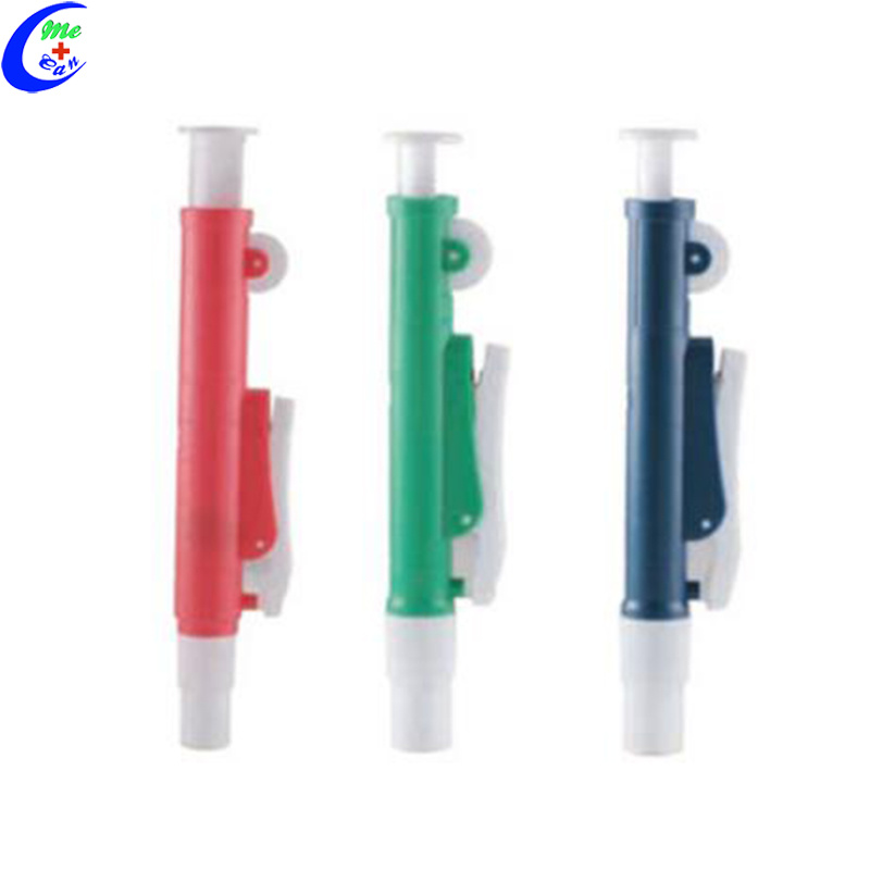 Mini Transfer Pipette Pump with Green, Blue and Red