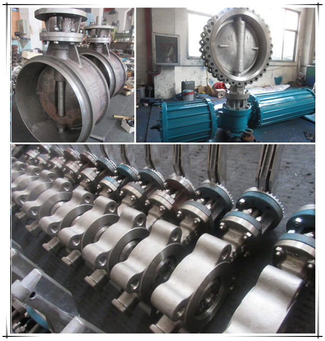 Stainless Steel Flanged Triple Eccentric Butterfly Valve
