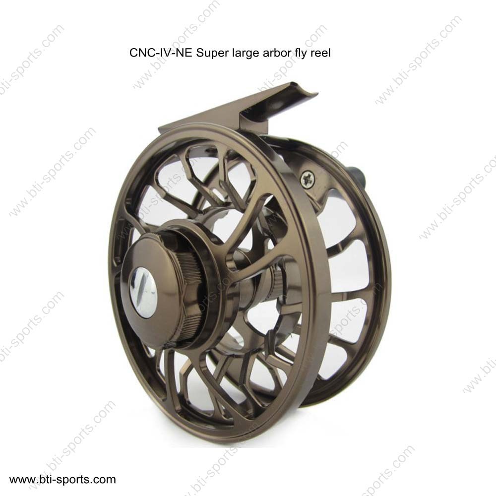 Customized Reel Service Hot Sale CNC Machine Cut Large Arbor Trout Freshwater Fly Reel 02A-CNC-IV-Ne