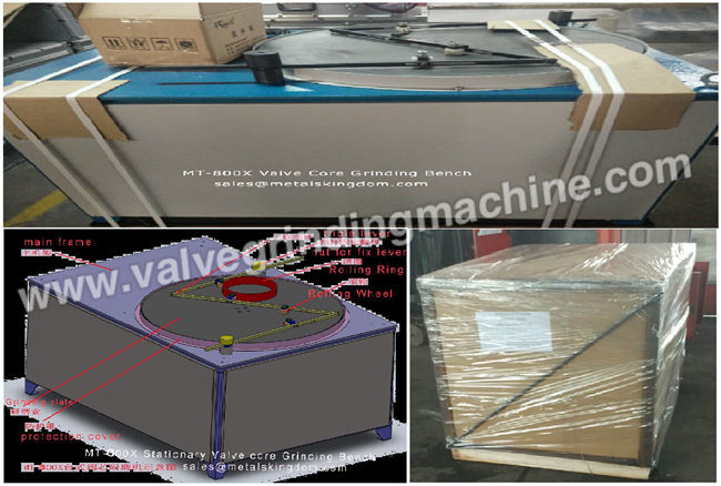 Table Structure Valve Core Grinding Machine for Dn 95-325
