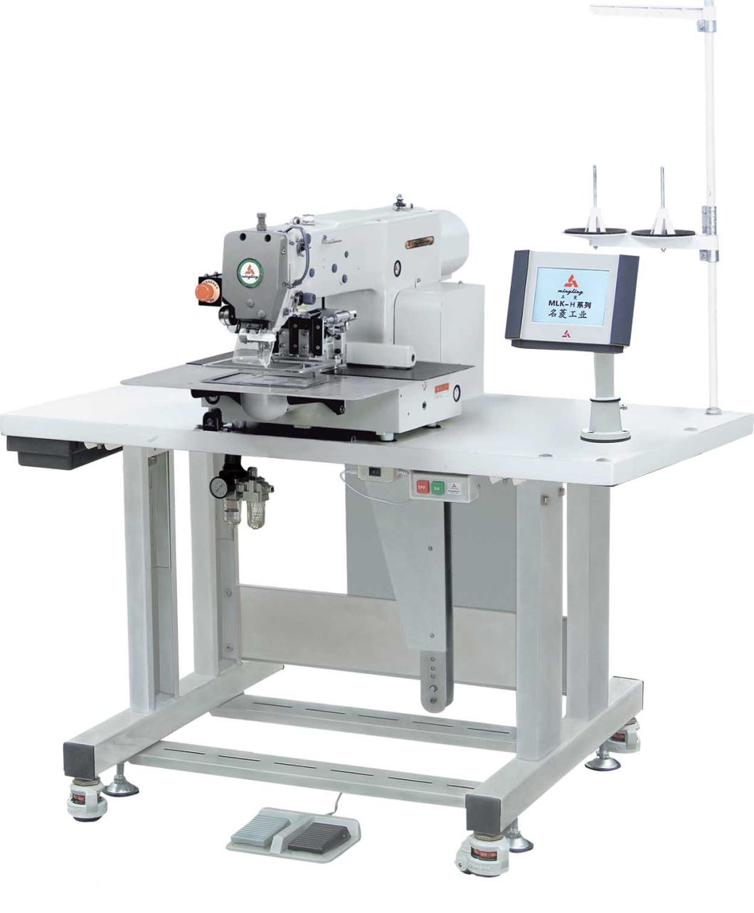 Mingling Barcode Scanning Recognition Function Automatic Sewing Machine H1510