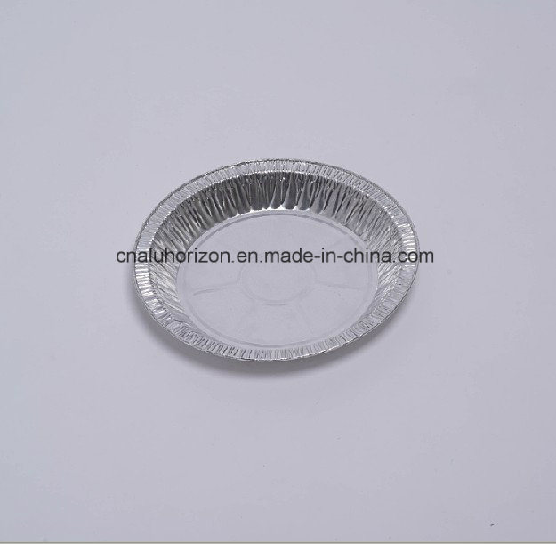 100mic Aluminum Round Pie Foil Plate